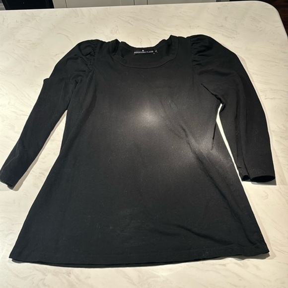 Pomander Place Long Sleeve Puff Sleeve Shirt - Picture 1 of 5